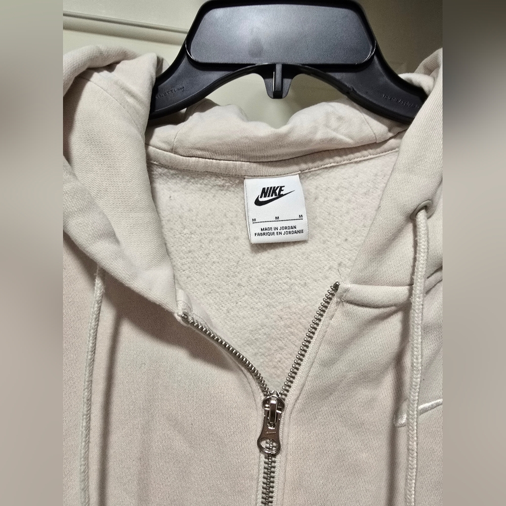 Nike Cream Zip-Up Hoodie - Picture 3 of 10